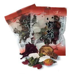 Ба Бао Ча (восемь сокровищ) с розой